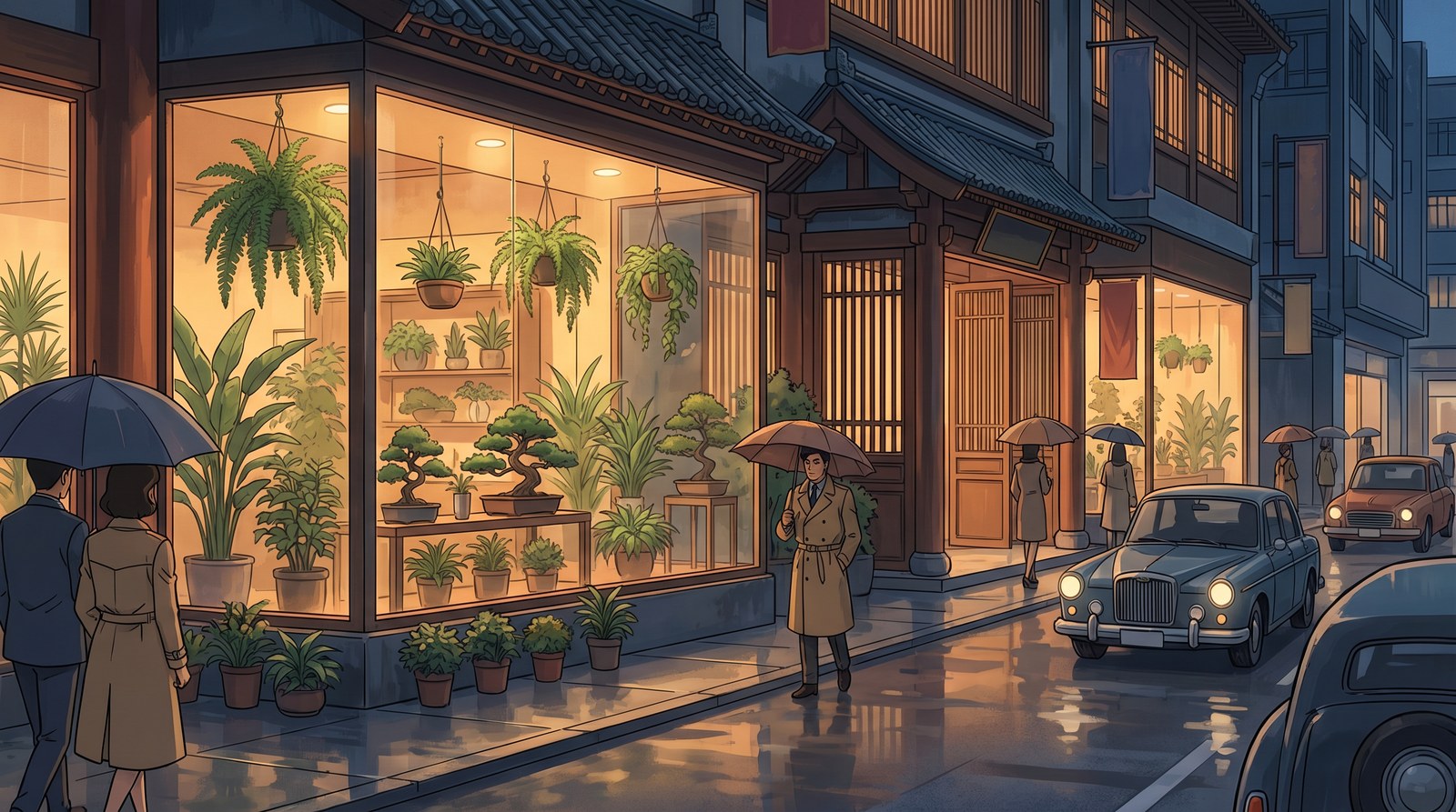 黄色仓库